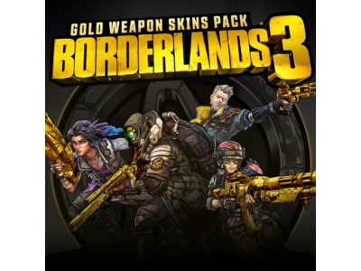 Набор золотых расцветок для оружия из Borderlands 3 PS4