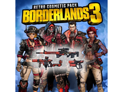 Косметический набор Ретро для Borderlands 3 PS4  PS5