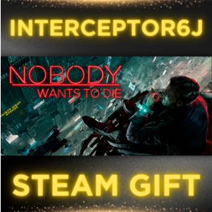 🟦⭐Nobody Wants to Die ☑️ All regions⚡STEAM • 💳 0%