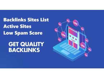 Boost Website's SEO with Our High Quality Backlink List