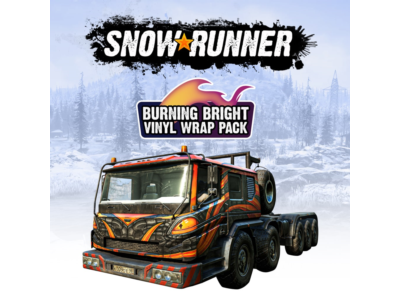 ✅SnowRunner - Burning Bright Vinyl Wrap Pack✅PS4✅ПСН