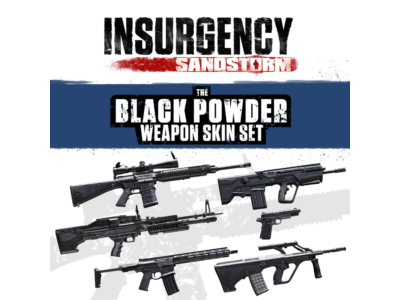 Insurgency: Sandstorm - Black Powder Weapon Skin Set✅PS