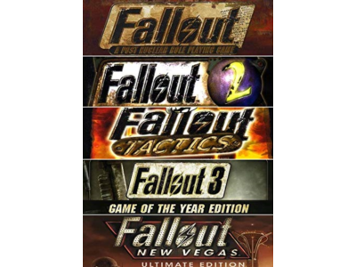 ⭐️ Fallout 1 + 2 + 3 GOTY + Tactics + New Vegas [STEAM]