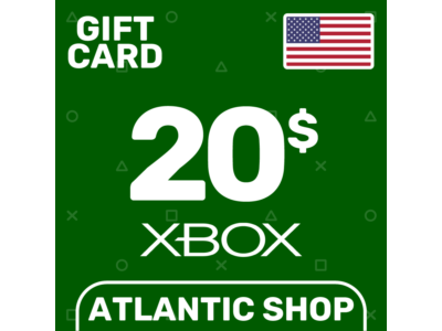 ⭐️Карта Пополнения Xbox 20$ (USD) США