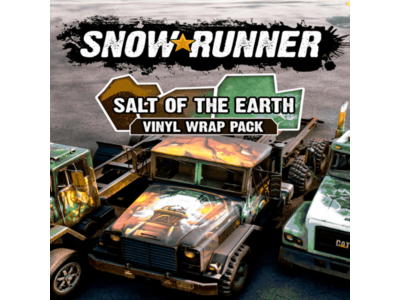 ⚫️SnowRunner - Salt of the Earth Vinyl Wrap Pack | Epic Games EGS