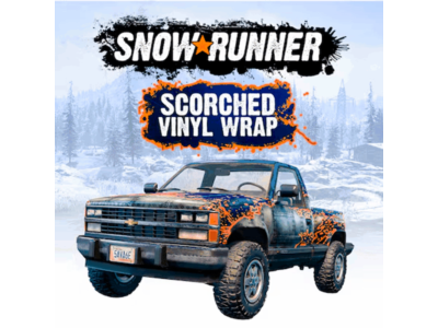 ⚫️SnowRunner - Scorched Vinyl Wrap | PC Epic Games EGS