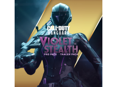 COD Vanguard Tracer Pack Violet Stealth Pro Pack PSN