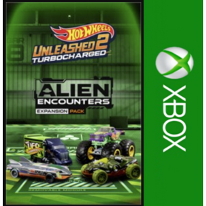 HOT WHEELS UNLEASHED 2 Alien Encounters Expansion Pac .
