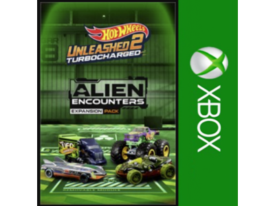 HOT WHEELS UNLEASHED 2 Alien Encounters Expansion Pac .