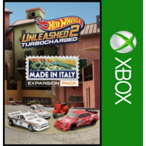 ⭐HOT WHEELS UNLEASHED 2 Made in Italy Expansion Pack .