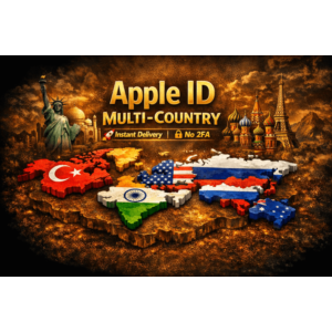 🍏APPLE ID ACCOUNT🍎U.S 🇺🇸 TURKEY🇹🇷🌏MAIL ACCESS📫