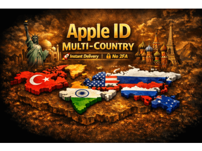 🍏APPLE ID ACCOUNT🍎U.S 🇺🇸 TURKEY🇹🇷🌏MAIL ACCESS📫