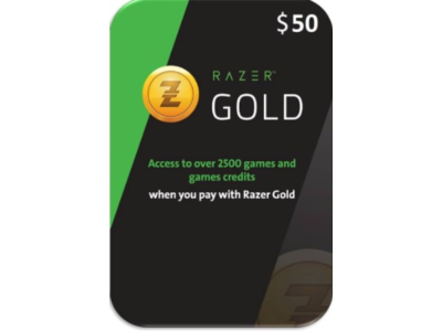 🪙Razer Gold 50$ PIN (Global)📟