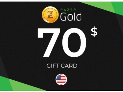 🪙Razer Gold 70$ PIN (Global)📟