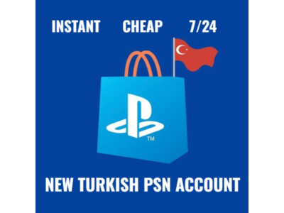 🔥NEW TURKISH Playstation/PSN ACCOUNT ⭐ TURKEY REGION✔️