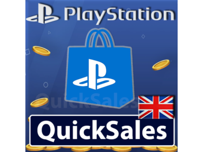 🚀PSN🔴UNITED KINGDOM🔝CODE 70•80•90•120•150 PS4 PS5