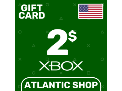⭐️Карта Пополнения Xbox 2$ (USD) США
