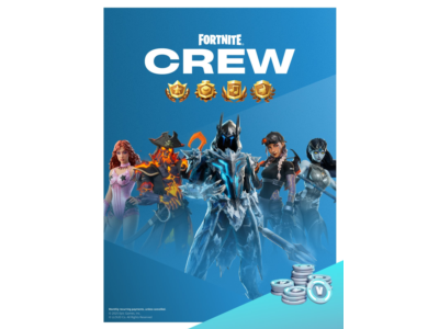 🕹️🎮CREW 6 Месяц (Отряд=Боевой пропуск +1000 V-Bucks⏭️