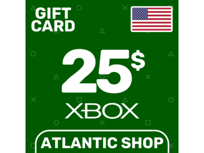 ⭐️Карта Пополнения Xbox 25$ (USD) США