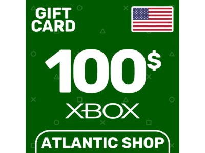 ⭐️Карта Пополнения Xbox 100$ (USD) США