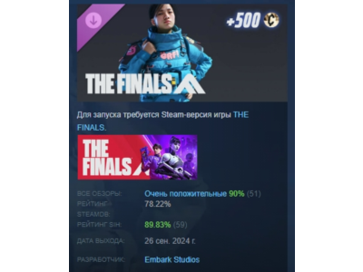 THE FINALS - Örf Tactical Pack DLC STEAM РОССИЯ