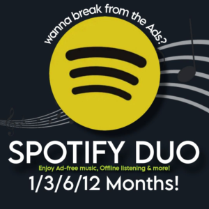 🎵✅1/3/6/12 MONTHS SPOTIFY PREMIUM Individual /duo 🔥🌎