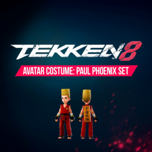 TEKKEN 8 - Avatar Costume: Paul Phoenix Set PSN PS5