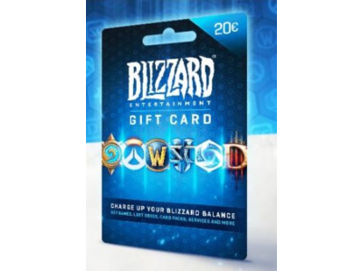 🔴КЭШБЕК 3%🔴Blizzard Gift Card 20-50 ЕВРО🔴