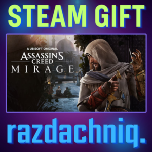 ⚔️Assassin’s Creed Mirage {Steam Gift/RU/CIS} + Gift🎁