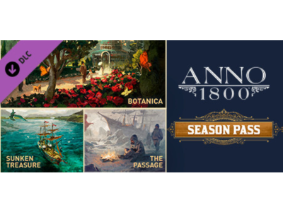 🔴Anno 1800  Season Pass DLC🔴КЭШБЕК🔴ОПЛАТА КАРТОЙ 🔴