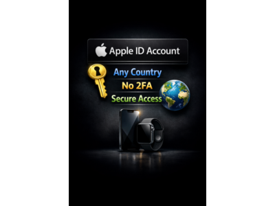 🍏APPLE ID ACCOUNT🍎ANY COUNTRY WANT🌏MAIL ACCESS📫