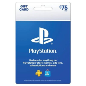 🎁 PSN USA recharge card for 75$ USD (USA) 🔥