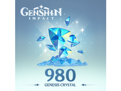 Genshin Impact: Кристаллы Сотворения (980) PSN