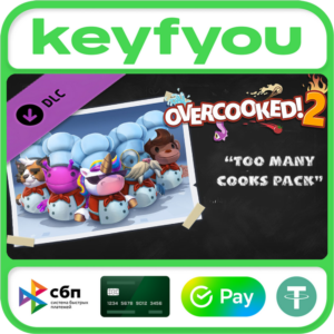 Overcooked! 2 - Too Many Cooks Pack / STEAM DLC KEY 🔥