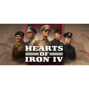 Hearts of Iron IV + 8 DLC (STEAM KEY) RU+CIS