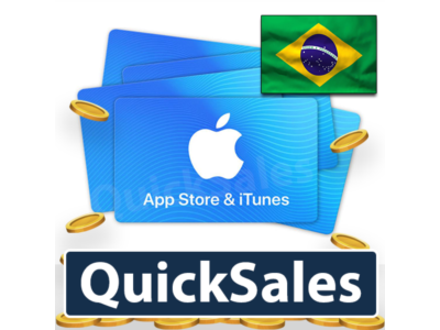 🚀APPLE🍏ITUNES🔵AppStore⚪️БРАЗИЛИЯ КАРТА ПОПОЛНЕНИ BRL