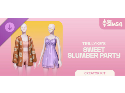 The Sims 4 Пижамная вечеринка Комплект steam dlc Россия