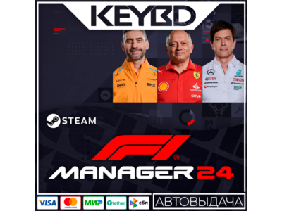 F1 Manager 2024 · Standard/Deluxe · Steam RU · АВТО