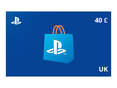 Подарочная карта PlayStation Store 40 фунт. UK-регион