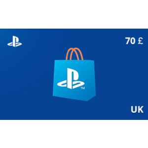 Подарочная карта PlayStation Store 70 фунт. UK-регион