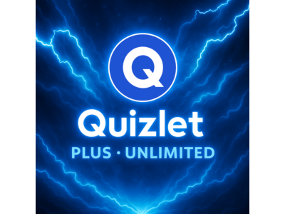 ✨ Quizlet Plus – 1 year subscription to your account ✨
