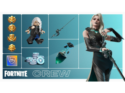 FORTNITE CREW 1 MONTH⭐+ 1000 V-BUCKS+🎁 ALL PLATFORMES