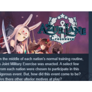 Azur Lane Crosswave 💎STEAM KEY РФ+СНГ СТИМ КЛЮЧ ЛИЦЕНЗ