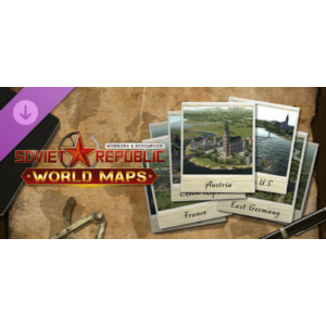 🔑Workers & Resources: Soviet Republic - World Maps