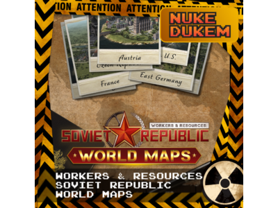 Workers & Resources: Soviet Republic - World Maps | KEY