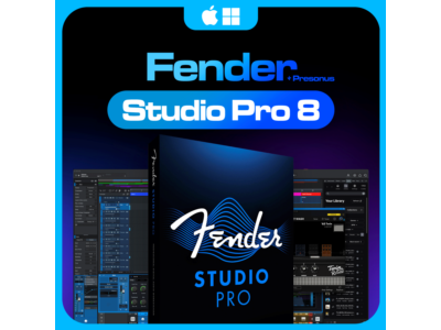 Studio One Pro 8 +В ПОДАРОК ПЛАГИНЫ [Fender x PreSonus]