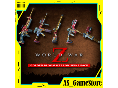 ⚫️WWZ Golden Bloom Weapon Skins | Epic Games EGS