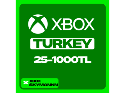🟩XBOX КАРТА ОПЛАТЫ🟩 25-1000 TL 🇹🇷ТУРЦИЯ🟥