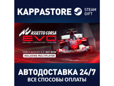 Assetto Corsa EVO⚡AUTODELIVERY Steam RU/BY/KZ/UA