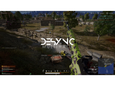 рабочий чит Desync (Десинк) для игры PUBG (Пабг)